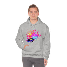 Charger l'image dans la galerie, Turntable on Fire Unisex Heavy Blend™ Hooded Sweatshirt