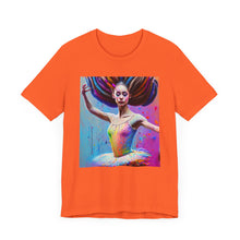 Charger l'image dans la galerie, Airbrush Ballerina Unisex Jersey Short Sleeve Tee