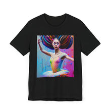 Charger l'image dans la galerie, Airbrush Ballerina Unisex Jersey Short Sleeve Tee