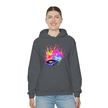 Charger l'image dans la galerie, Turntable on Fire Unisex Heavy Blend™ Hooded Sweatshirt