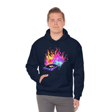 Charger l'image dans la galerie, Turntable on Fire Unisex Heavy Blend™ Hooded Sweatshirt