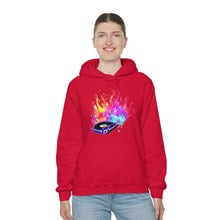 Charger l'image dans la galerie, Turntable on Fire Unisex Heavy Blend™ Hooded Sweatshirt