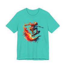 Charger l'image dans la galerie, Skateboard Smoke Unisex Jersey Short Sleeve Tee