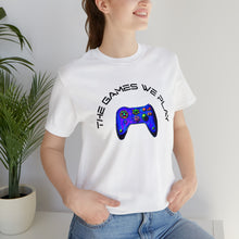 Charger l'image dans la galerie, The Games We Play Version 3 Unisex Jersey Short Sleeve Tee