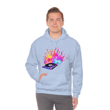 Charger l'image dans la galerie, Turntable on Fire Unisex Heavy Blend™ Hooded Sweatshirt
