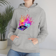 Charger l'image dans la galerie, Turntable on Fire Unisex Heavy Blend™ Hooded Sweatshirt