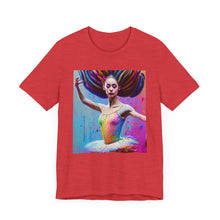 Charger l'image dans la galerie, Airbrush Ballerina Unisex Jersey Short Sleeve Tee