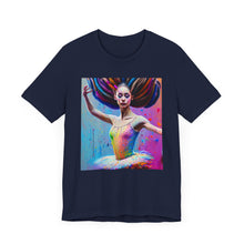Charger l'image dans la galerie, Airbrush Ballerina Unisex Jersey Short Sleeve Tee
