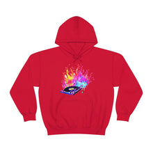 Charger l'image dans la galerie, Turntable on Fire Unisex Heavy Blend™ Hooded Sweatshirt