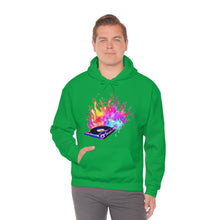 Charger l'image dans la galerie, Turntable on Fire Unisex Heavy Blend™ Hooded Sweatshirt