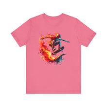 Charger l'image dans la galerie, Skateboard Smoke Unisex Jersey Short Sleeve Tee