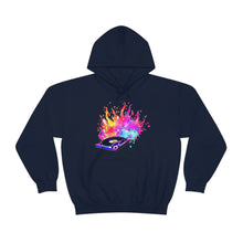 Charger l'image dans la galerie, Turntable on Fire Unisex Heavy Blend™ Hooded Sweatshirt