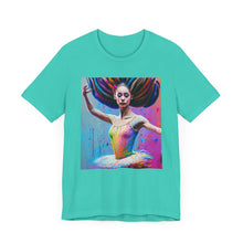 Charger l'image dans la galerie, Airbrush Ballerina Unisex Jersey Short Sleeve Tee