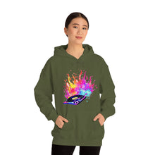 Charger l'image dans la galerie, Turntable on Fire Unisex Heavy Blend™ Hooded Sweatshirt