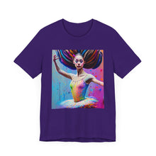 Charger l'image dans la galerie, Airbrush Ballerina Unisex Jersey Short Sleeve Tee