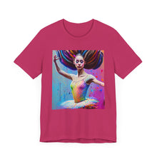 Charger l'image dans la galerie, Airbrush Ballerina Unisex Jersey Short Sleeve Tee