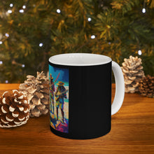 Load image into Gallery viewer, Band on the Beach Black Mug 11oz