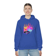 Charger l'image dans la galerie, Turntable on Fire Unisex Heavy Blend™ Hooded Sweatshirt
