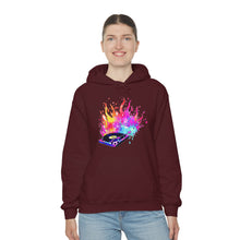 Charger l'image dans la galerie, Turntable on Fire Unisex Heavy Blend™ Hooded Sweatshirt
