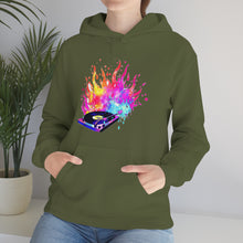 Charger l'image dans la galerie, Turntable on Fire Unisex Heavy Blend™ Hooded Sweatshirt