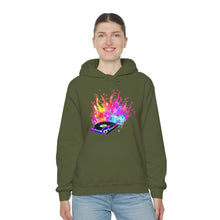 Charger l'image dans la galerie, Turntable on Fire Unisex Heavy Blend™ Hooded Sweatshirt