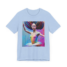 Charger l'image dans la galerie, Airbrush Ballerina Unisex Jersey Short Sleeve Tee