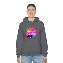 Charger l'image dans la galerie, Turntable on Fire Unisex Heavy Blend™ Hooded Sweatshirt