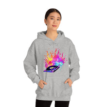 Charger l'image dans la galerie, Turntable on Fire Unisex Heavy Blend™ Hooded Sweatshirt