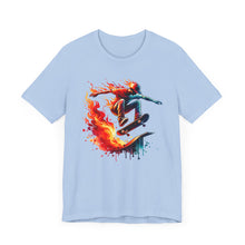 Charger l'image dans la galerie, Skateboard Smoke Unisex Jersey Short Sleeve Tee