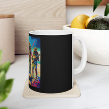 Load image into Gallery viewer, Band on the Beach Black Mug 11oz