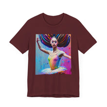 Charger l'image dans la galerie, Airbrush Ballerina Unisex Jersey Short Sleeve Tee