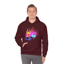 Charger l'image dans la galerie, Turntable on Fire Unisex Heavy Blend™ Hooded Sweatshirt