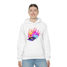 Charger l'image dans la galerie, Turntable on Fire Unisex Heavy Blend™ Hooded Sweatshirt