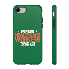 Charger l'image dans la galerie, Tough Cases - Thank You Frontline Healthcare Workers - Green - iPhone / Pixel / Galaxy