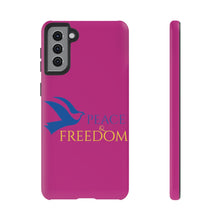 Load image into Gallery viewer, Ukraine Peace & Freedom - Berry - iPhone / Pixel / Galaxy