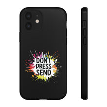 Charger l'image dans la galerie, Tough Cases - Don't Press Send version 2 - Black - iPhone / Pixel / Galaxy