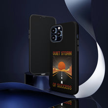Charger l'image dans la galerie, Tough Cases - Quiet Storm of Success - Black - iPhone / Pixel / Galaxy