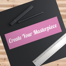 Charger l'image dans la galerie, Create Your Masterpiece Purple Bumper Sticker