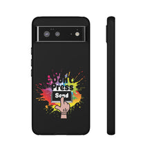 Charger l'image dans la galerie, Tough Cases - Don't Press Send version 1 - Black - iPhone / Pixel / Galaxy