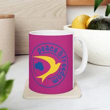 Charger l'image dans la galerie, Peace & Freedom Berry Mug 11oz