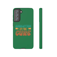 Charger l'image dans la galerie, Tough Cases - Education is the Cure - Green - iPhone / Pixel / Galaxy