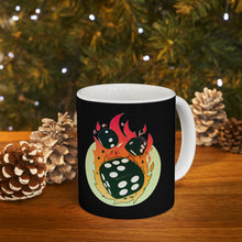 Charger l'image dans la galerie, Flaming Dice Mug 11oz