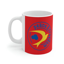 Charger l'image dans la galerie, Peace & Freedom Red Mug 11oz