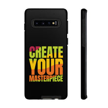Charger l'image dans la galerie, Tough Cases - Create Your Masterpiece - Black - iPhone / Pixel / Galaxy