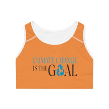 将图片加载到图库查看器,Climate Change Sports Bra - Orange