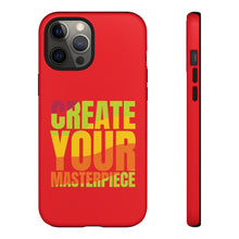 Charger l'image dans la galerie, Tough Cases - Create Your Masterpiece - Red - iPhone / Pixel / Galaxy