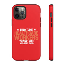 Charger l'image dans la galerie, Tough Cases - Thank You Frontline Healthcare Workers - Red - iPhone / Pixel / Galaxy