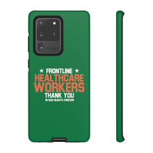 Charger l'image dans la galerie, Tough Cases - Thank You Frontline Healthcare Workers - Green - iPhone / Pixel / Galaxy