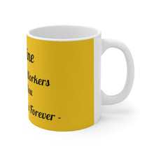 Load image into Gallery viewer, Frontline Healthcare Workers Yellow Ceramic Mug 11oz