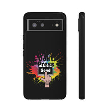 Charger l'image dans la galerie, Tough Cases - Don't Press Send version 1 - Black - iPhone / Pixel / Galaxy